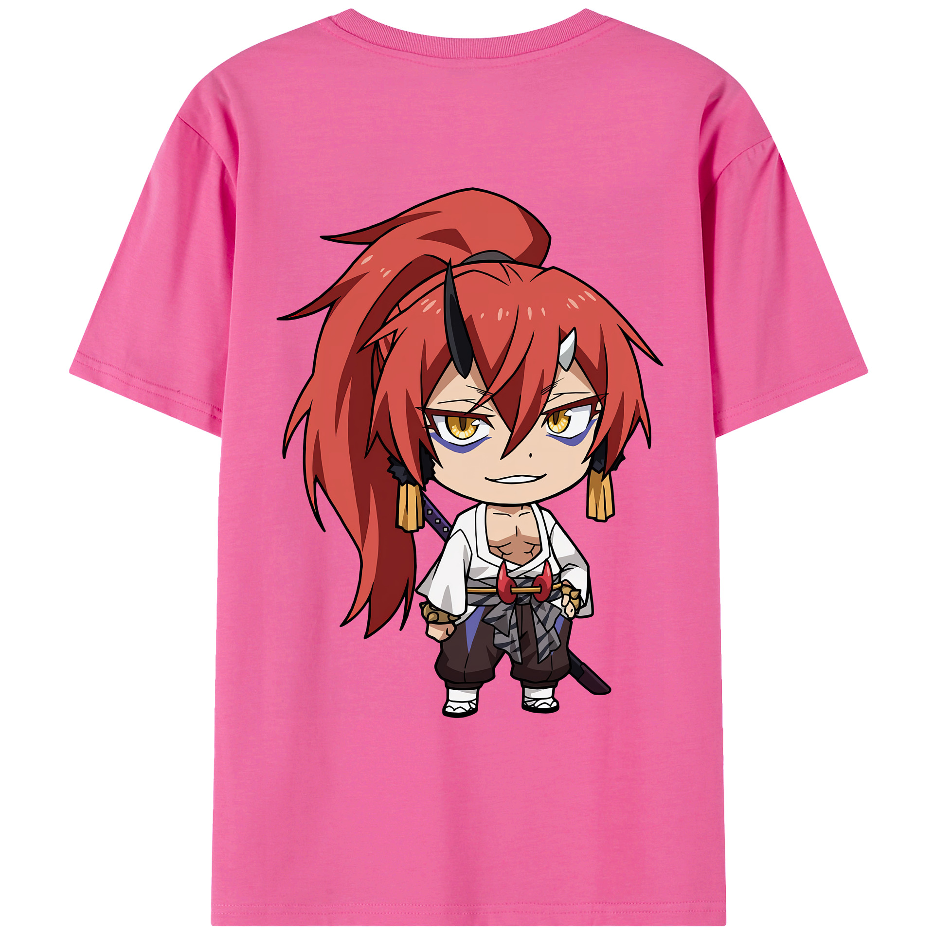 （画像用） 転スラ Regarding Reincarnated to Slime レディース半袖Tシャツ(バックプリント)